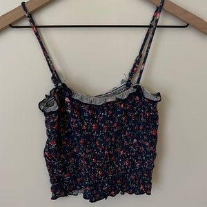 Pacsun Smocked cropped tank